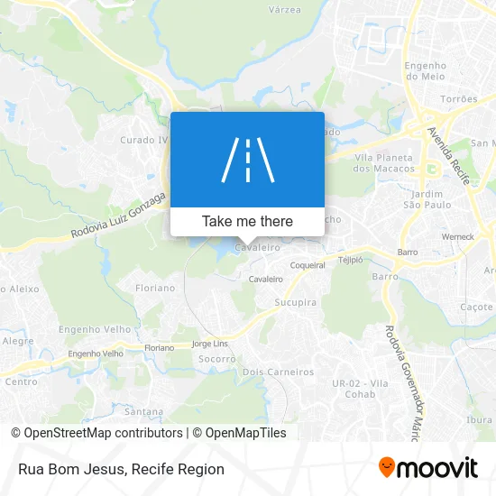 Rua Bom Jesus map