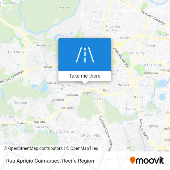 Rua Aprígio Guimarães map