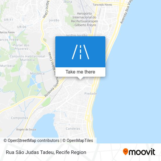 Rua São Judas Tadeu map