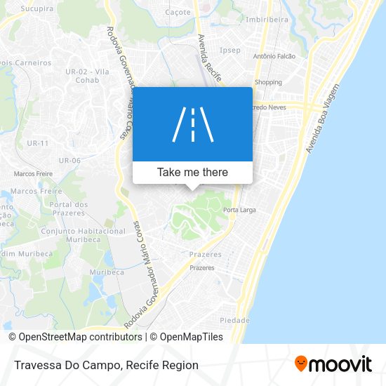 Travessa Do Campo map