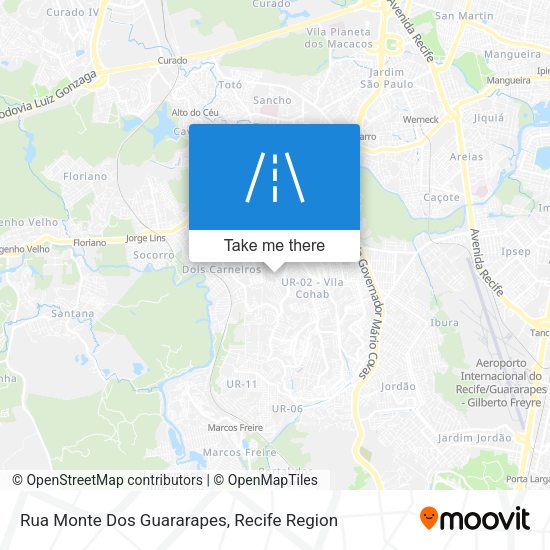Rua Monte Dos Guararapes map