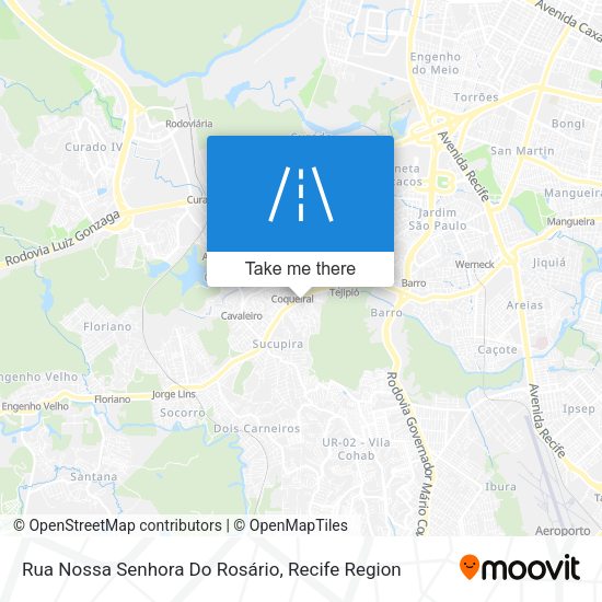 Rua Nossa Senhora Do Rosário map