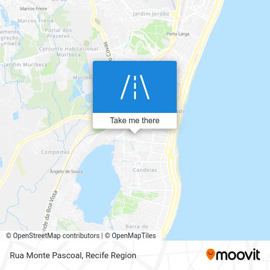 Rua Monte Pascoal map