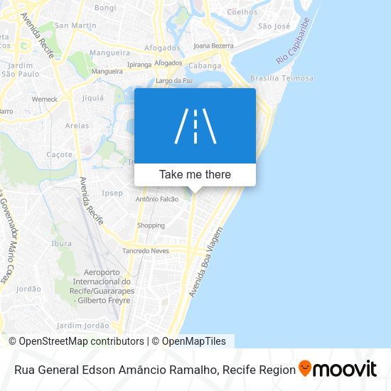 Rua General Edson Amâncio Ramalho map