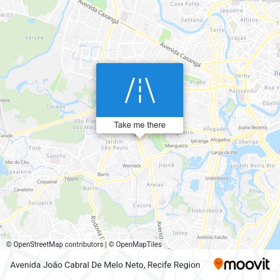 Avenida João Cabral De Melo Neto map
