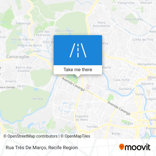 Rua Três De Março map