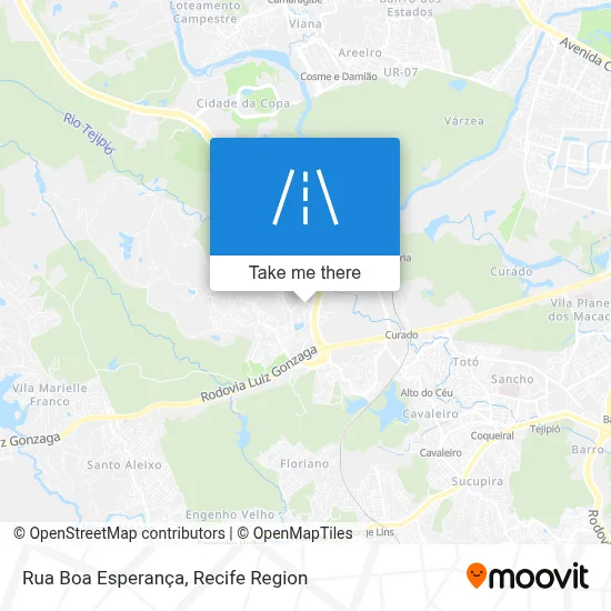 Rua Boa Esperança map