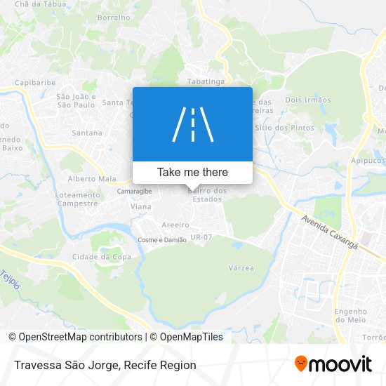 Travessa São Jorge map