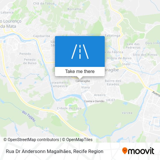 Rua Dr Andersonn Magalhães map