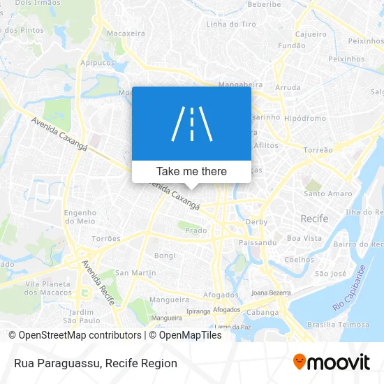 Rua Paraguassu map