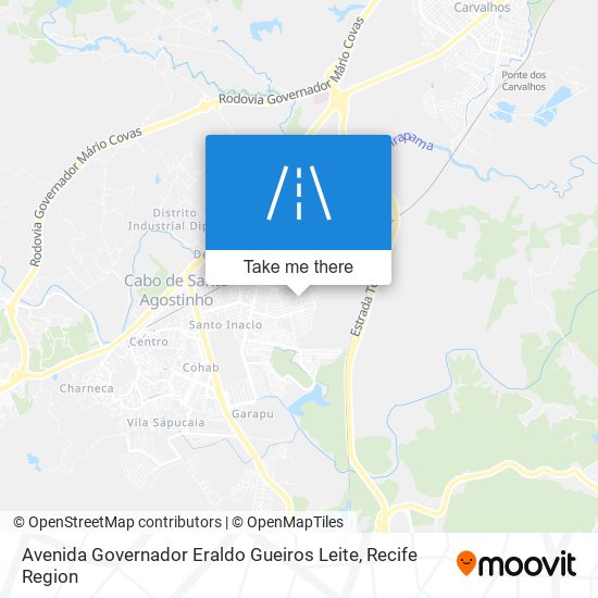 Avenida Governador Eraldo Gueiros Leite map