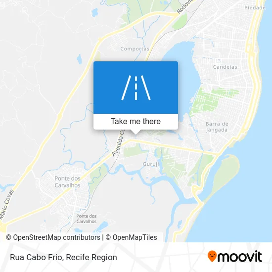 Rua Cabo Frio map