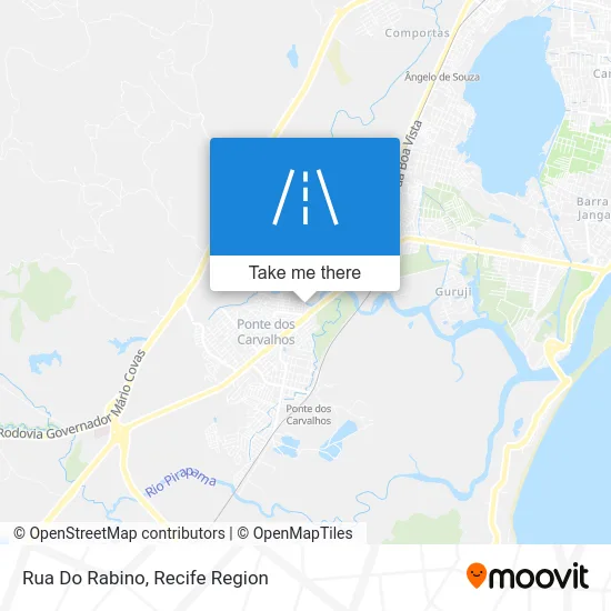Rua Do Rabino map