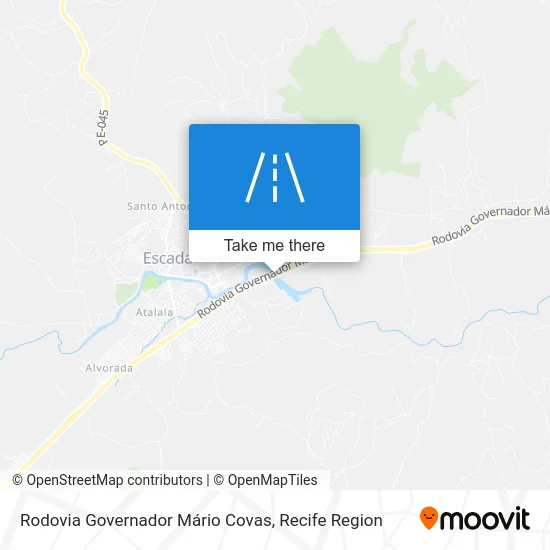 Rodovia Governador Mário Covas map