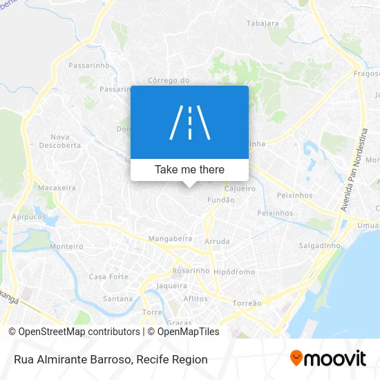 Rua Almirante Barroso map