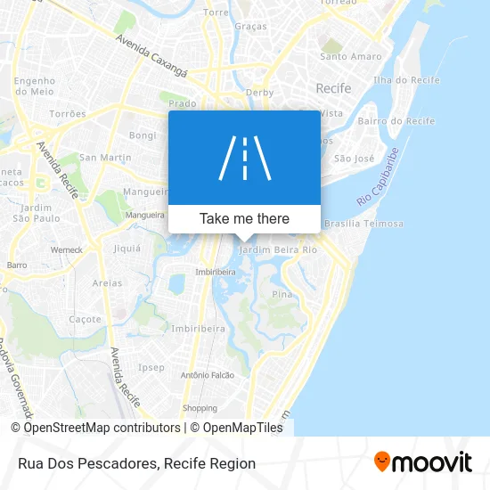 Rua Dos Pescadores map