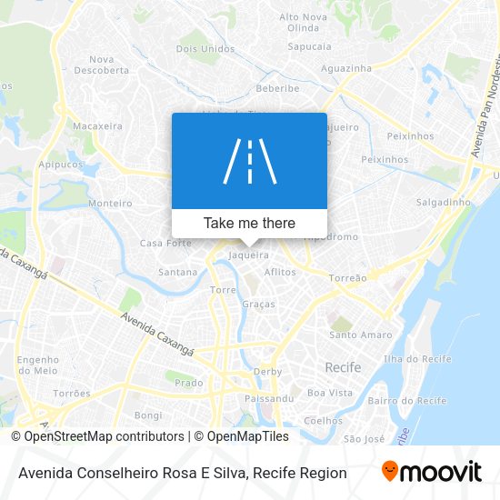 Avenida Conselheiro Rosa E Silva map