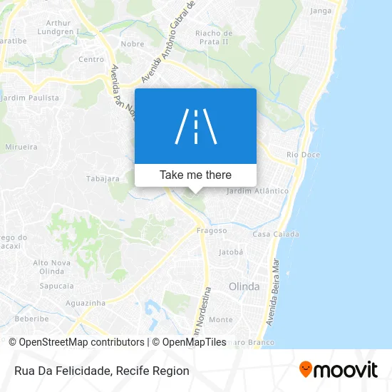 Rua Da Felicidade map