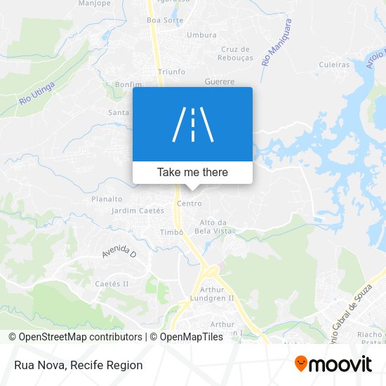 Rua Nova map