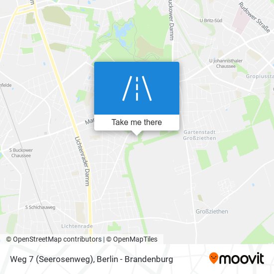 Карта Weg 7 (Seerosenweg)