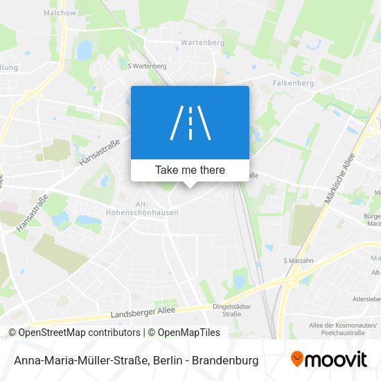 Anna-Maria-Müller-Straße map