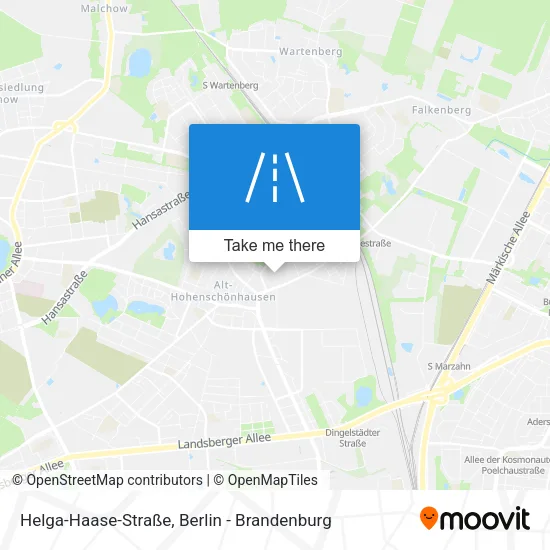 Карта Helga-Haase-Straße