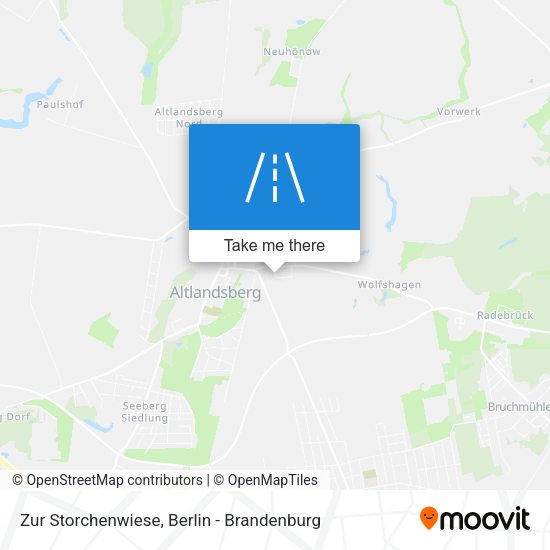 Zur Storchenwiese map