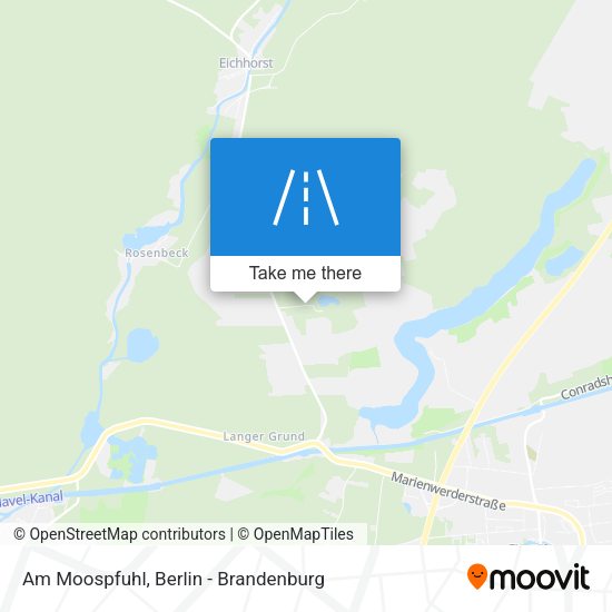 Am Moospfuhl map