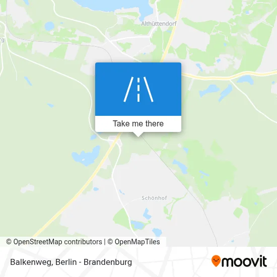 Balkenweg map