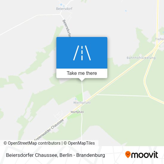 Beiersdorfer Chaussee map