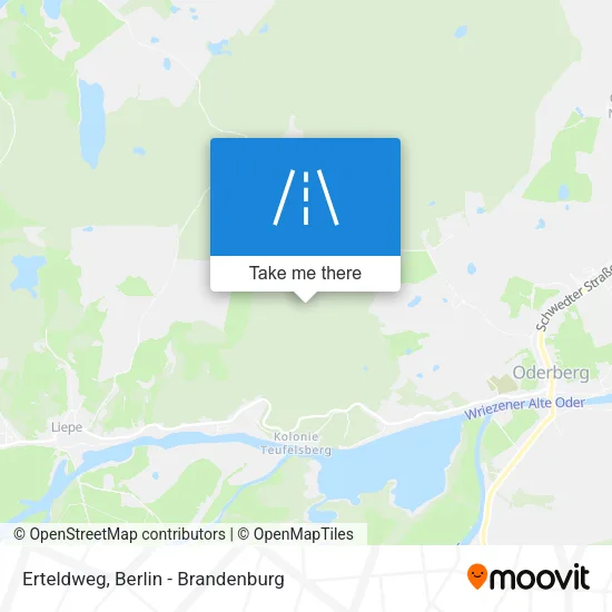 Карта Erteldweg
