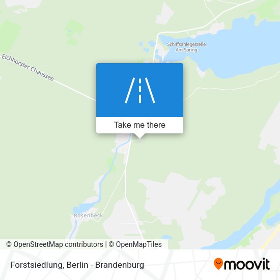 Forstsiedlung map