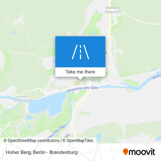 Карта Hoher Berg