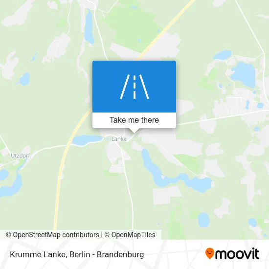 Карта Krumme Lanke