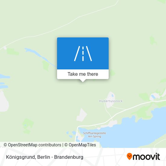 Königsgrund map