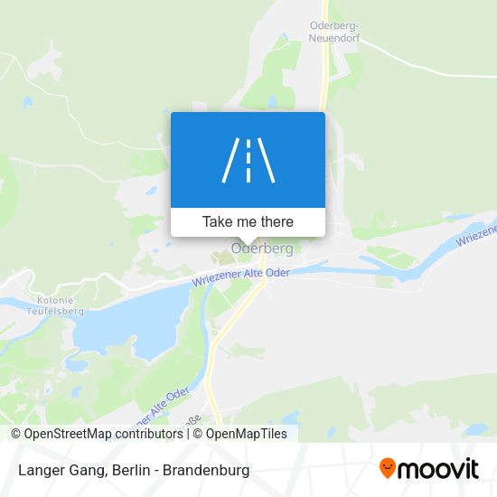 Langer Gang map