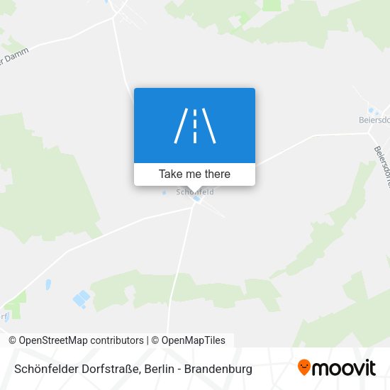 Schönfelder Dorfstraße map