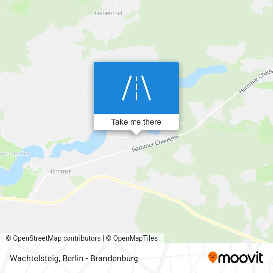 Wachtelsteig map
