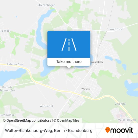 Карта Walter-Blankenburg-Weg