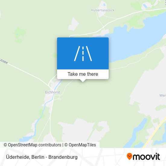 Üderheide map