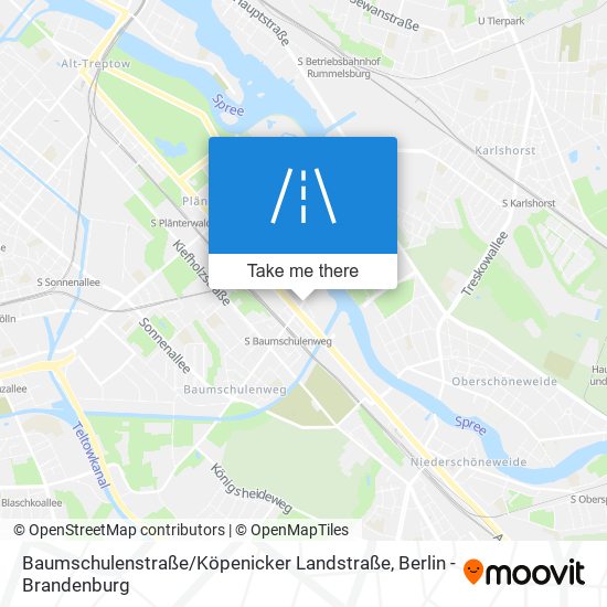 Baumschulenstraße / Köpenicker Landstraße map