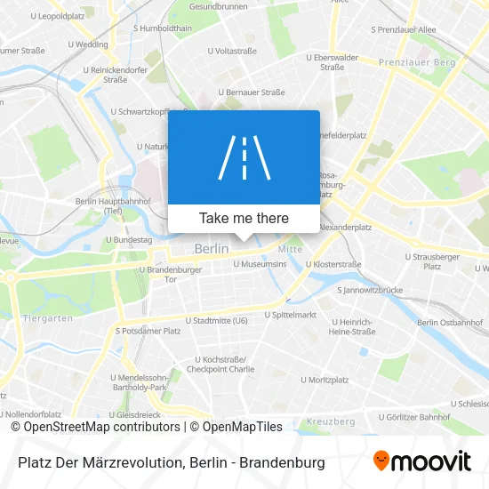 Карта Platz Der Märzrevolution