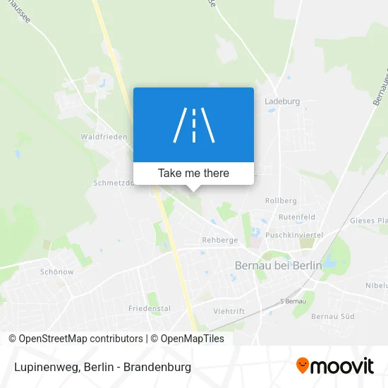 Карта Lupinenweg