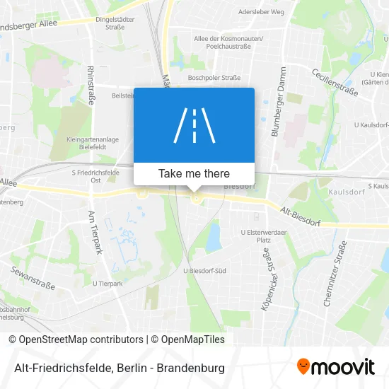 Карта Alt-Friedrichsfelde