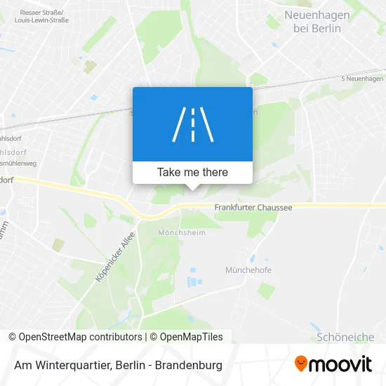 Am Winterquartier map