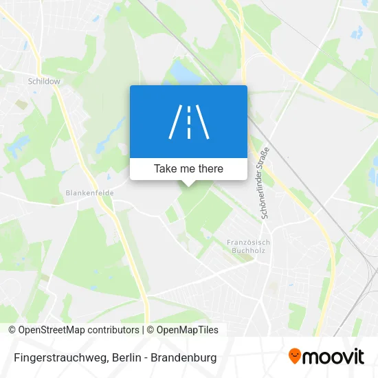 Карта Fingerstrauchweg