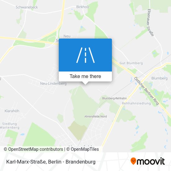 Karl-Marx-Straße map