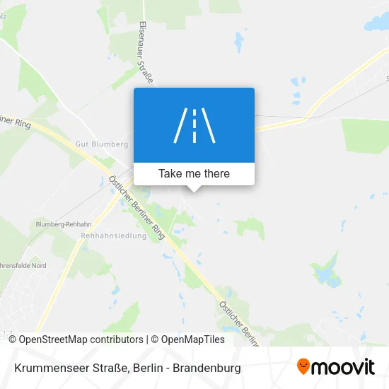 Карта Krummenseer Straße