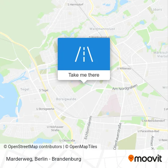 Карта Marderweg