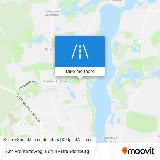 Am Freiheitsweg map